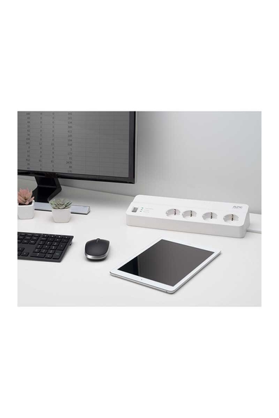 Schneider Electric - Schneider APC PM8-GR 230V 8 Çıkışlı Akım Korumalı Priz Schneider APC PM8-GR 230V 8 Çıkışlı Akım Korumalı Priz - Thumbnail