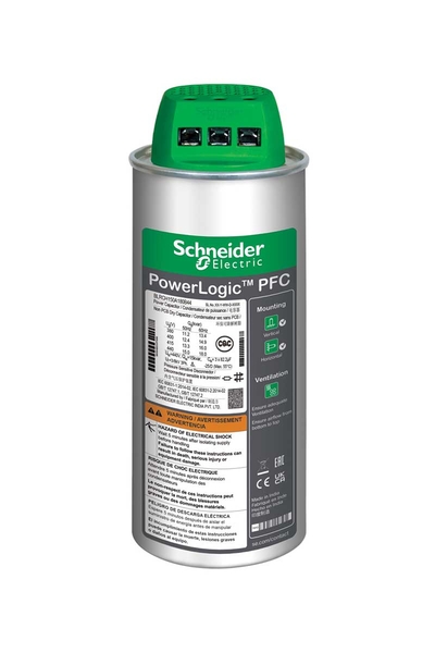 Schneider BLRCH227A272B48 Varplus Can Hduty 480V 22.7/27.2 kVAR 50/60Hz Kondansatör