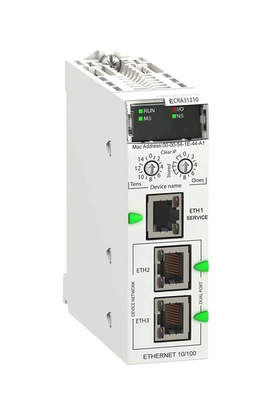 Schneider BMECRA31210 Modicon X80 Ethernet Giriş/Çıkış Adaptörü