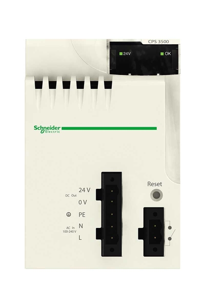 Schneider Electric - Schneider BMXCPS3500 M340 36W 100-240V AC Güç Kaynağı Modülü