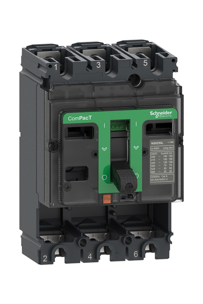 Schneider C10B3 NSX100B 25kA 3P 100A Kompakt Şalter Kasası