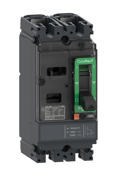 Schneider C10F2TM020 NSX100F 18kA 2P 20A Kompakt Şalter