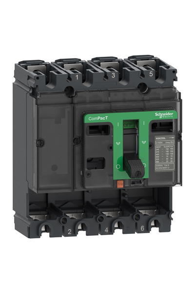 Schneider C10F4 NSX100F 36kA 4P 100A Kompakt Şalter Kasası