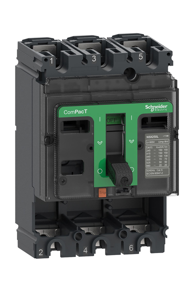 Schneider C10H3 NSX100H 70kA 3P 100A Kompakt Şalter Kasası