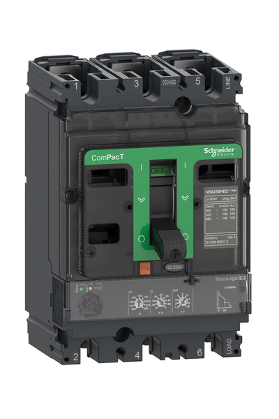 Schneider C10R32D040 NSX100R 200kA 3P 40A Kompakt Şalter - Thumbnail