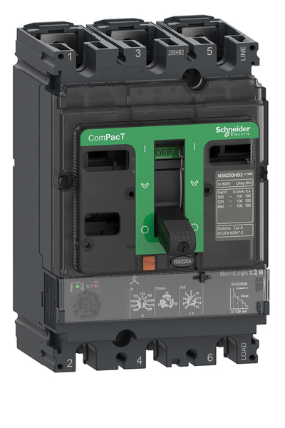 Schneider C10R32M050 NSX100R 200kA 3P 50A Kompakt Şalter