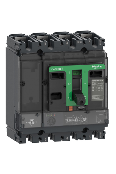 Schneider C10R42D040 NSX100R 200kA Ac 4P 40A 2.2 Kompakt Şalter