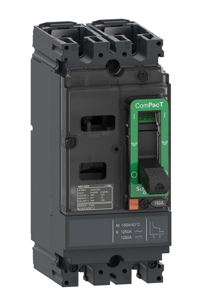 Schneider C10S2TM100 NSX100S 70kA Ac-Dc 2P 100A Tmd Kompakt Şalter