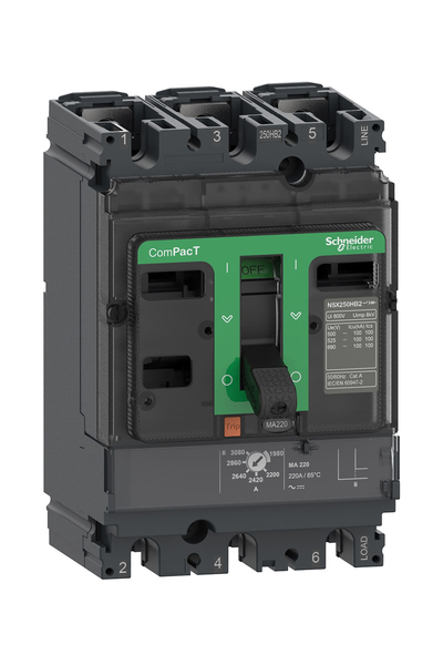 Schneider C10W3MA050 NSX100Hb2 100kA 3P 50A Kompakt Şalter - Thumbnail