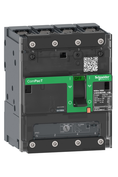 Schneider C11B6TM080L NSXM100B 25kA Ac 4P3D 80A Tmd Elink Kompakt Şalter