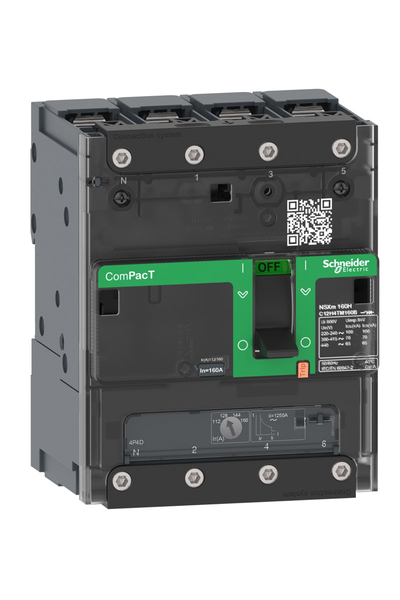 Schneider C11F6TM040B NSXM100F 36kA Ac 4P3D 40A Tmd Busbar Kompakt Şalter