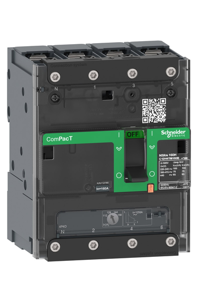 Schneider C11F6TM063B NSXM100F 36kA Ac 4P3D 63A Tmd Busbar Kompakt Şalter