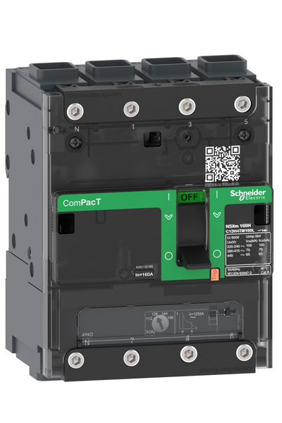 Schneider C11N6TM050L NSXM100N 50kA Ac 4P3D 50A Tmd Elink Kompakt Şalter