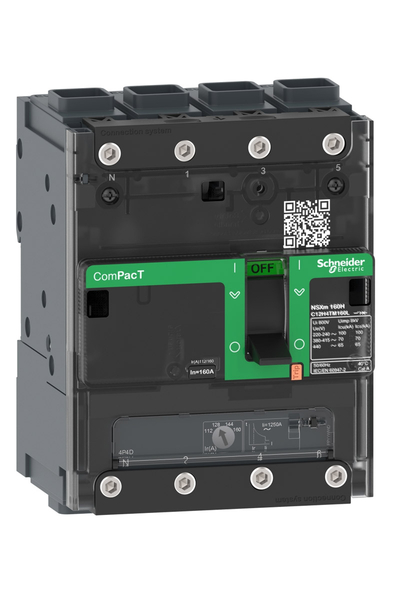 Schneider C11N6TM063L NSXM100N 50kA Ac 4P3D 63A Tmd Elink Kompakt Şalter