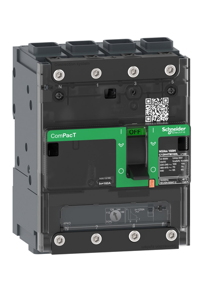 Schneider C12B4TM160L NSXM160B 25kA Ac 4P4D 160A Tmd Elink Kompakt Şalter