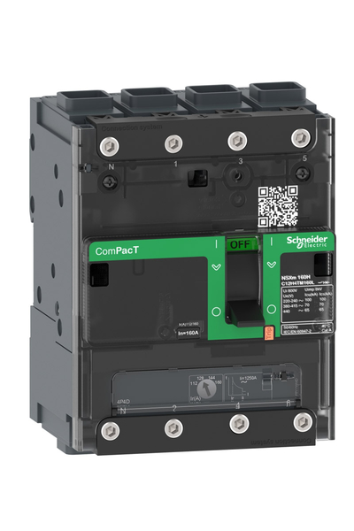 Schneider C12B6TM160L NSXM160B 25kA Ac 4P3D 160A Tmd Elink Kompakt Şalter