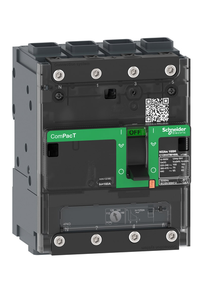 Schneider C12N4TM160L NSXM160N 50kA Ac 4P4D 160A Tmd Elink Kompakt Şalter