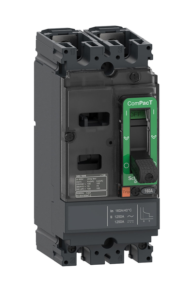 Schneider C16S2TM125 NSX160S 70kA Ac-Dc 2P 125A Tmd Kompakt Şalter