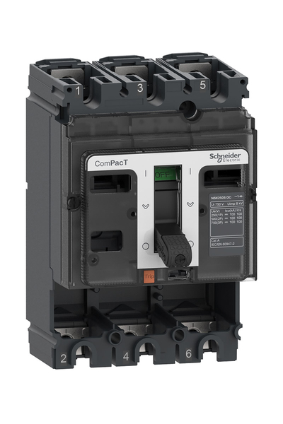 Schneider C25F3D NSX250F 36kA 3P 250A Kompakt Şalter Kasası