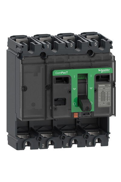 Schneider C25F4 NSX250F 36kA 4P 250A Kompakt Şalter Kasası