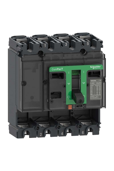 Schneider C25L4 NSX250L 150kA 4P 250A Kompakt Şalter Kasası