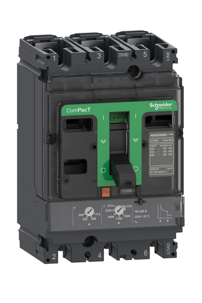 Schneider C25R3TM125 NSX250R 200kA Ac 3P 125A Tmd Kompakt Şalter - Thumbnail