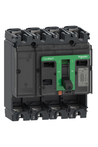 Schneider C25S4 NSX250S 100kA 4P 250A Kompakt Şalter Kasası