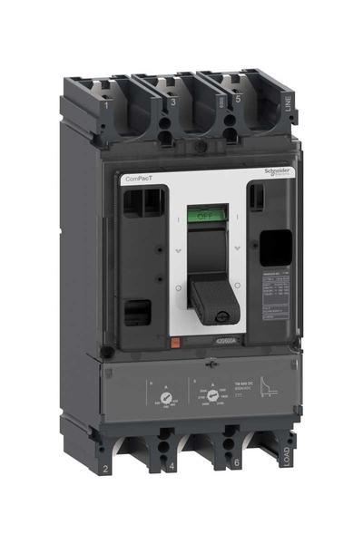 Schneider C40F3TM250D NSX400F 36kA Dc 3P 250A Tmd Kompakt Şalter