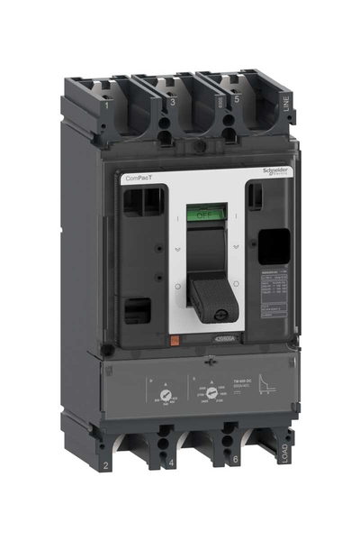 Schneider C40S3TM320D NSX400S 100kA Dc 3P 320A Tmd Kompakt Şalter