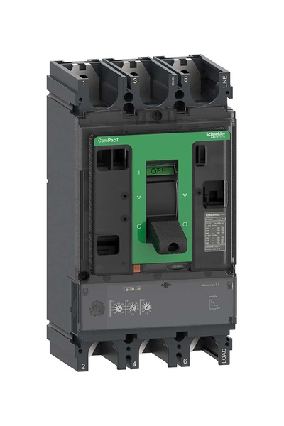 Schneider C40W32D400 NSX400HB2 100kA Ac 3P 400A 2.3 Kompakt Şalter