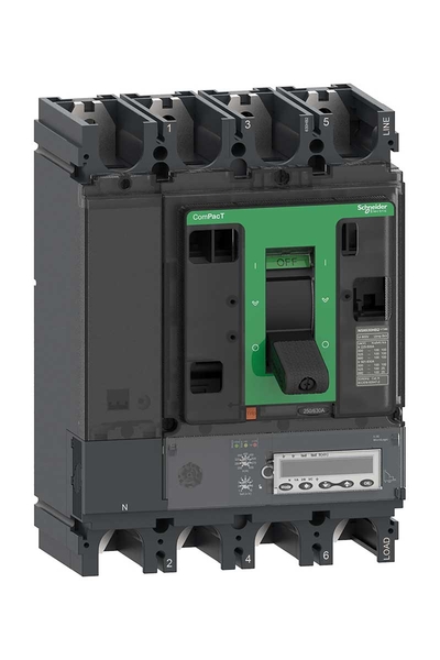 Schneider C40W45E400 NSX400HB2 100kA Ac 4P 400A 5.3E Kompakt Şalter