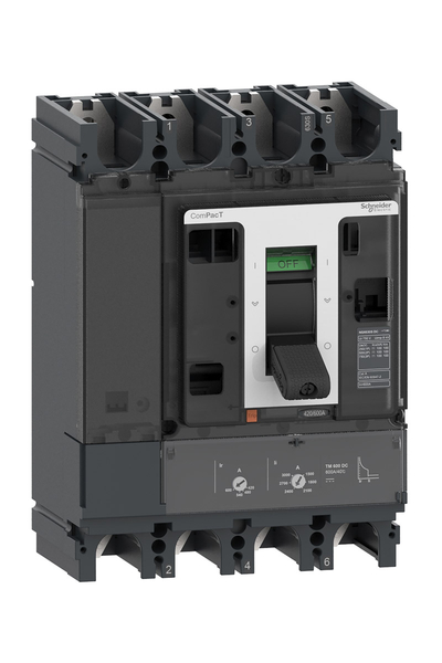 Schneider C63F4TM600D NSX630F 36kA Dc 4P 600A Tmd Kompakt Şalter - Thumbnail