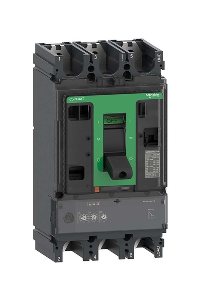Schneider C63W32D630 NSX630HB2 100kA Ac 3P 630A 2.3 Kompakt Şalter