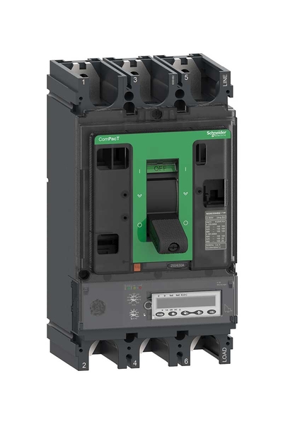 Schneider C63W36E630 NSX630HB2 100kA Ac 3P 630A 6.3E Kompakt Şalter