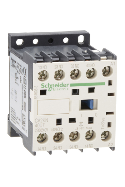Schneider CA2KN40U7 Tesys K 240V AC 4NA Yardımcı Kontaktör