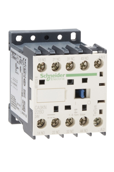 Schneider Electric - Schneider CA3-KN22BD 24VDC Yardımcı Kontaktör Schneider Electric - Schneider CA3-KN22BD 24VDC Yardımcı Kontaktör