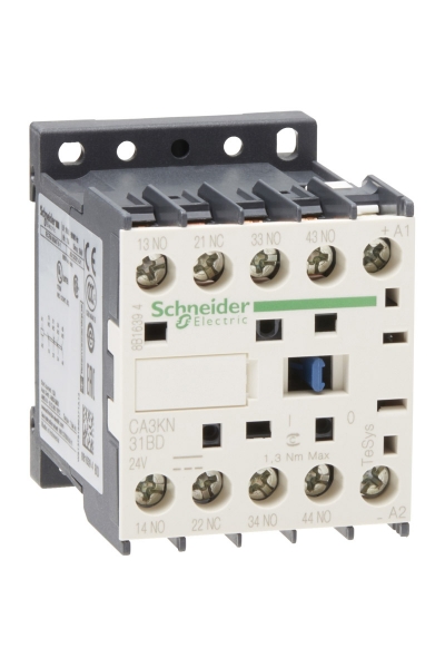 Schneider Electric - Schneider CA3-KN31BD 24VDC Yardımcı Kontaktör