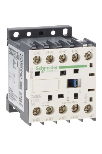 Schneider Electric - Schneider CA3-KN40BD 24VDC Yardımcı Kontaktör