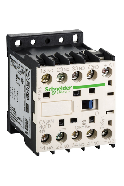 Schneider Electric - Schneider CA3KN40ED Tesys K 690V 400Hz 4NA 48V DC Standart Kontrol Rölesi