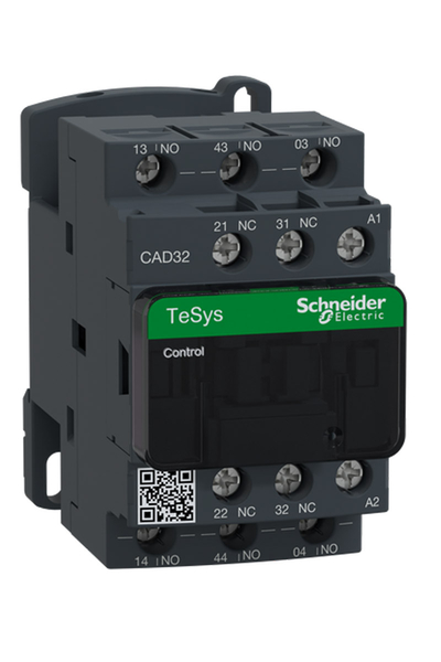 Schneider CAD32G7 Tesys D 120V AC 3NA+2NK Yardımcı Kontaktör - Thumbnail