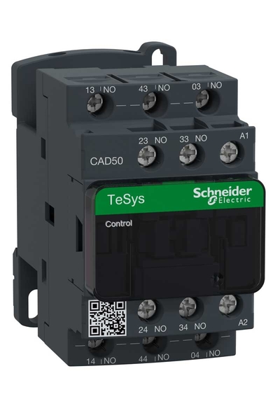 Schneider Electric - Schneider CAD50B7 Tesys D 24V AC 5NA Yardımcı Kontaktör