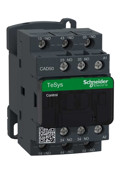 Schneider Electric - Schneider CAD50F7 Tesys D 110V AC 5NA Yardımcı Kontaktör