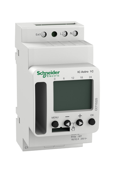 Schneider Electric - Schneider CCT15225 ACTİ9 IC 1 Kontaklı Astronomik Zaman Rölesi Schneider Electric - Schneider CCT15225 ACTİ9 IC 1 Kontaklı Astronomik Zaman Rölesi