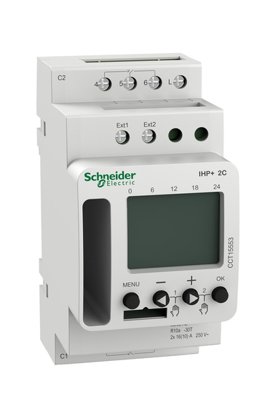 Schneider Electric - Schneider CCT15553 IHP 2 Kontaklı Ayarlanabilr Zaman Rölesi