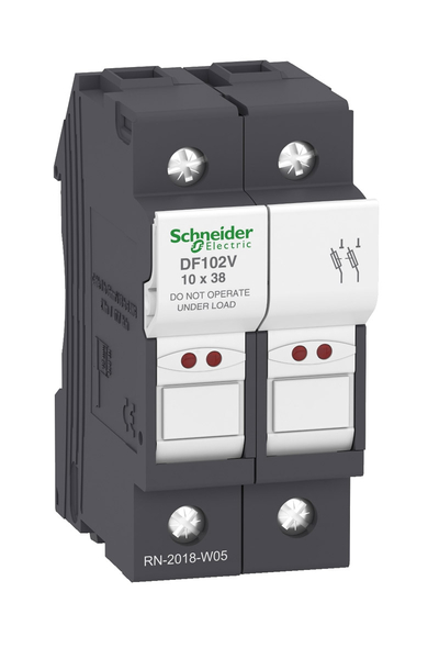 Schneider DF102V Tesys Df 10x38mm 2P 32A Kartuş Sigorta Yuvası