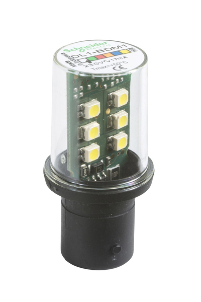 Schneider Electric - Schneider DL1BDM1 230V Ba 15D Tabanlı Beyaz Korumalı Led Ampul Schneider Electric - Schneider DL1BDM1 230V Ba 15D Tabanlı Beyaz Korumalı Led Ampul