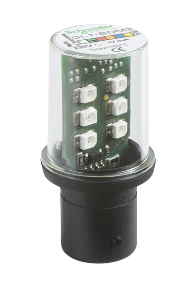 Schneider Electric - Schneider DL1BDM3 230V Ba 15D Tabanlı Yeşil Korumalı Led Ampul Schneider Electric - Schneider DL1BDM3 230V Ba 15D Tabanlı Yeşil Korumalı Led Ampul