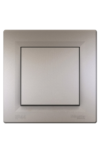 Schneider Electric - Schneider EPH0100269 Asfora IP44 Bronz Çerçeveli Anahtar