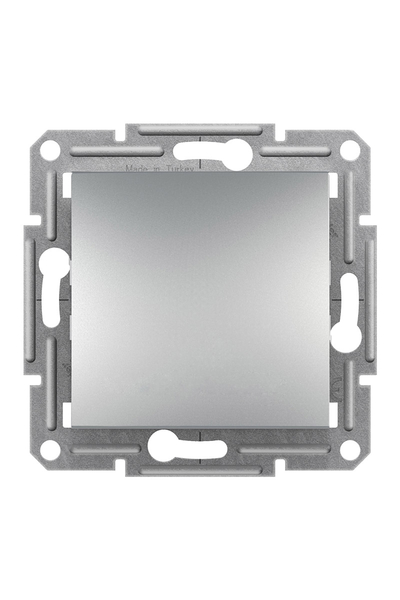 Schneider Electric - Schneider EPH0200161 Asfora Plus Alüminyum Çerçevesiz Vidasız Çift Kutuplu Anahtar