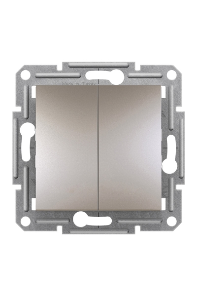 Schneider EPH0300169 Asfora Bronz Çerçevesiz Komütatör - Thumbnail